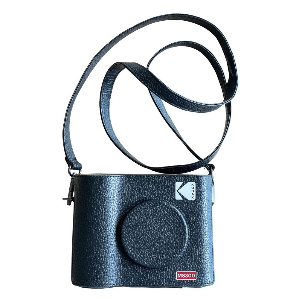 Kodak Mini Shot 3 Era MS300 Camera Case Black Crossbody Shoulder Strap